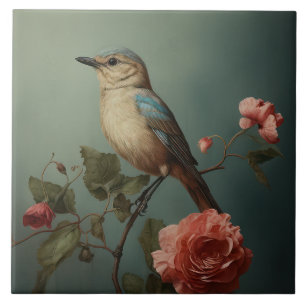 Appalachian Morning Bird  Tile