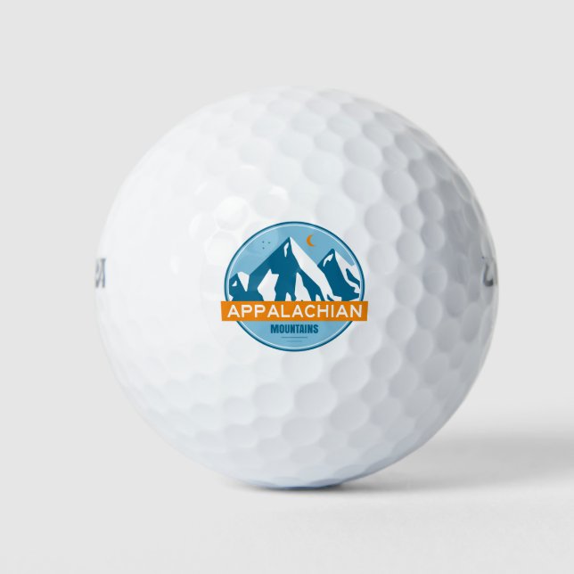 Appalachian Mountains Golf Balls (Front)