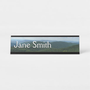 Appalachian Mountains I Shenandoah Desk Name Plate