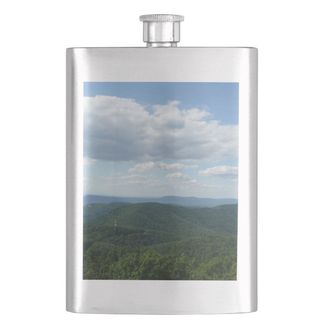 Appalachian Mountains I Shenandoah Hip Flask (Front)