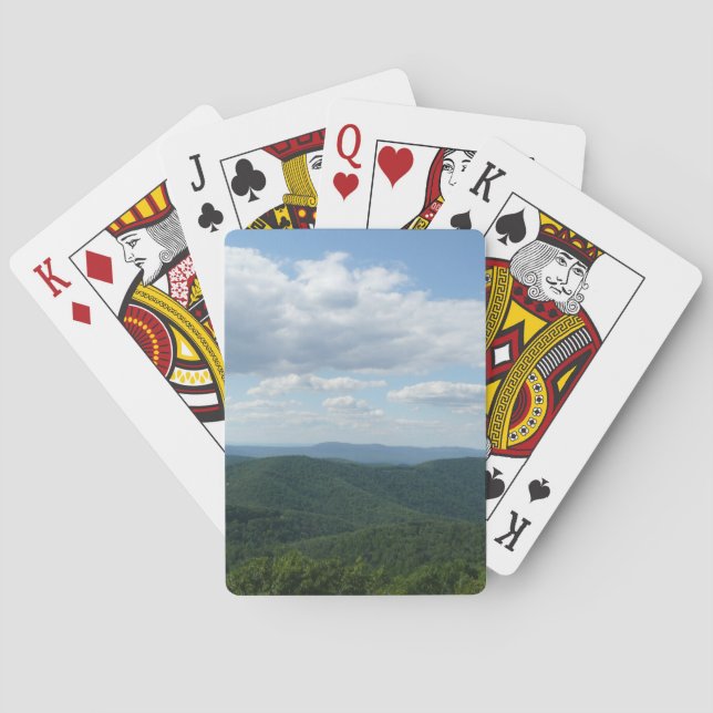 Appalachian Mountains I Shenandoah Playing Cards (Back)