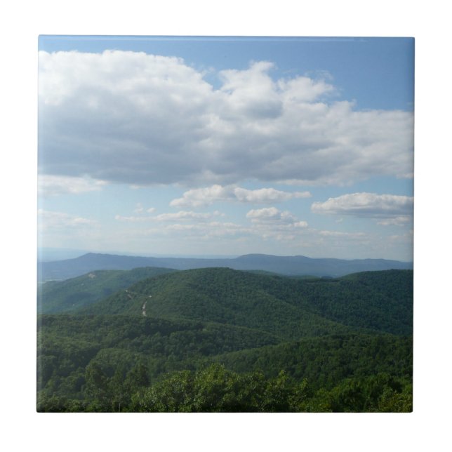 Appalachian Mountains I Shenandoah Tile (Front)