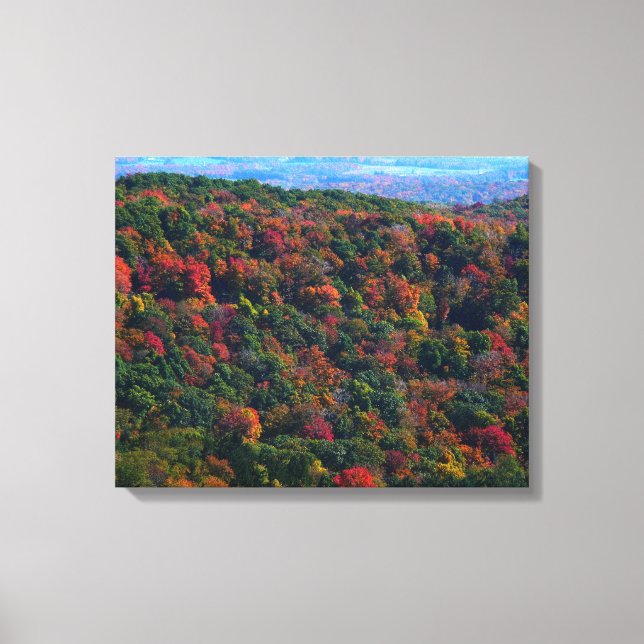 Appalachian Mountains in Fall Canvas Print (Front)