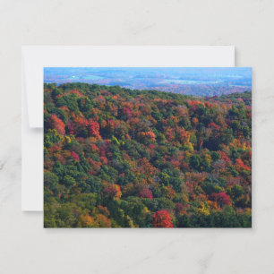 Appalachian Mountains in Fall Card
