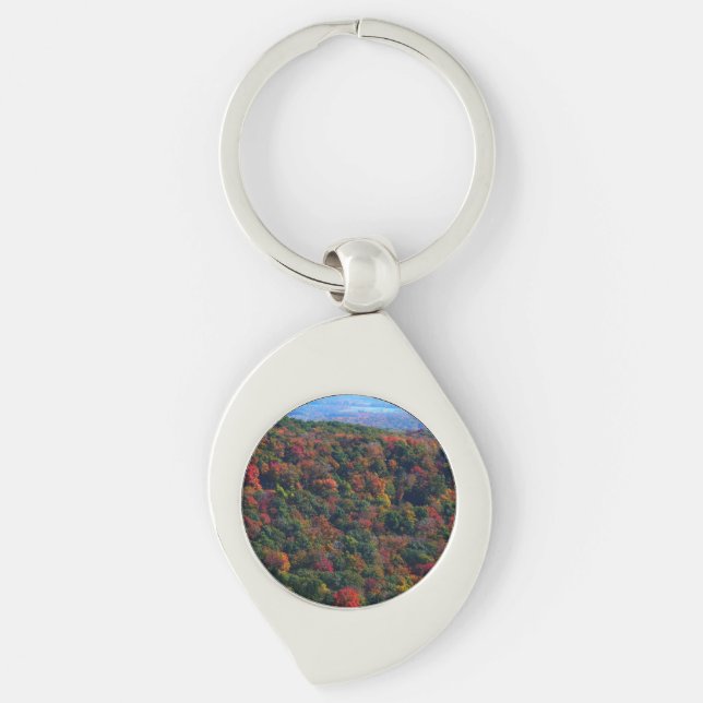 Appalachian Mountains in Fall Key Ring (Front)
