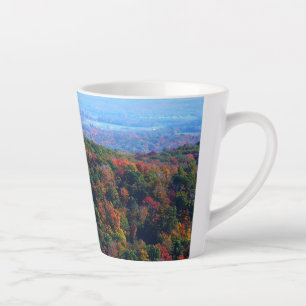 Appalachian Mountains in Fall Latte Mug