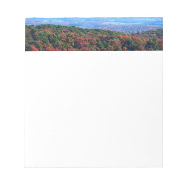 Appalachian Mountains in Fall Notepad (Front)