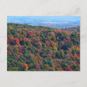 Appalachian Mountains in Fall Postcard