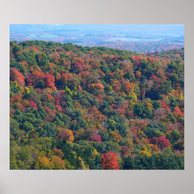 Appalachian Mountains in Fall Poster (Front)