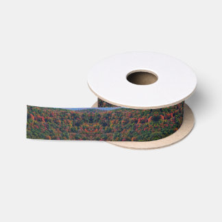Appalachian Mountains in Fall Satin Ribbon