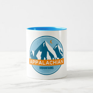 Appalachian Mountains Two-Tone Coffee Mug