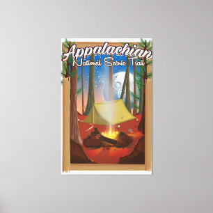 Appalachian National Scenic Trail Canvas Print