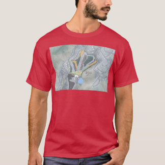 Appalachian Ski Mountain Resort Trail Map T-Shirt