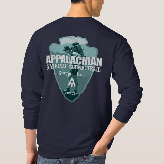 Appalachian Trail (arrowhead T) T-Shirt (Back)
