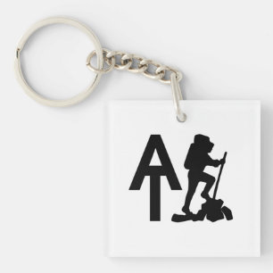 Appalachian Trail  -  AT  -  Bucket List Hike Key Ring