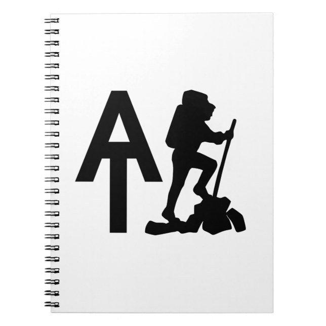 Appalachian Trail  -  AT  -  Bucket List Hike Notebook (Front)