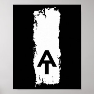 Appalachian Trail Blaze Pocket Patch Poster
