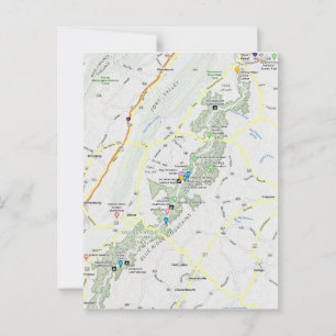 Appalachian Trail - Blue Ridge Mts. Postcard