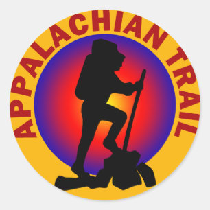 Appalachian Trail Classic Round Sticker