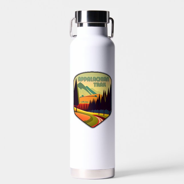 Appalachian Trail Colours Water Bottle (Front)
