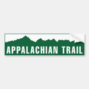 Appalachian Trail (Elevation) Bumper Sticker