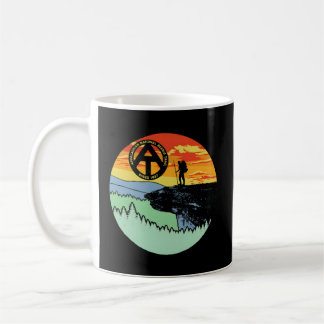 Appalachian Trail Hiker Mcafee'S Knob Hiking Coffee Mug