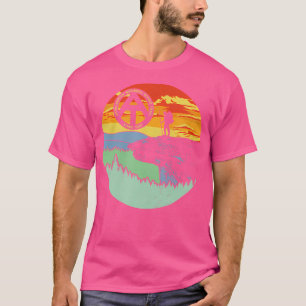 Appalachian Trail Hiker - Mcafee'S Knob Retro Hiki T-Shirt