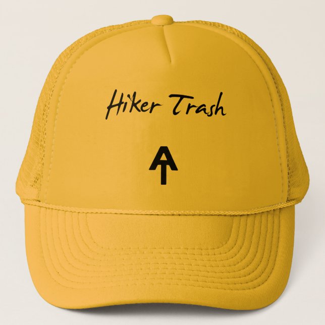 Appalachian Trail Hiker Trash Trucker Hat (Front)