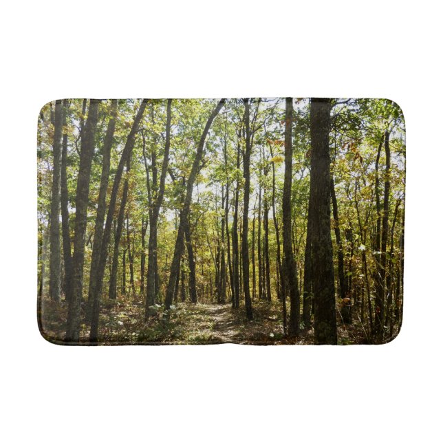 Appalachian Trail in October at Shenandoah Bath Mat (Front)