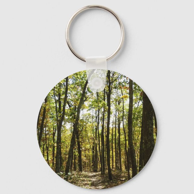 Appalachian Trail in October at Shenandoah Key Ring (Front)