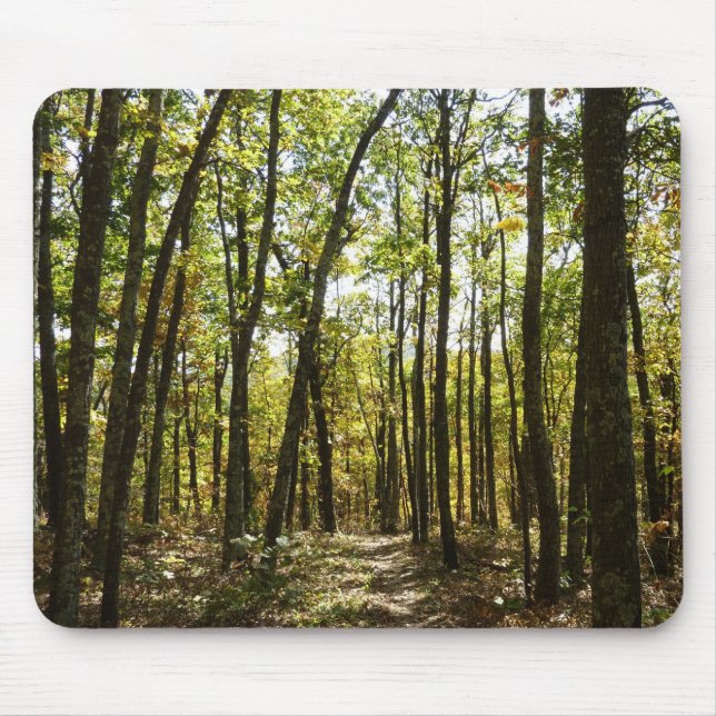 Appalachian Trail in October at Shenandoah Mouse Mat (Front)