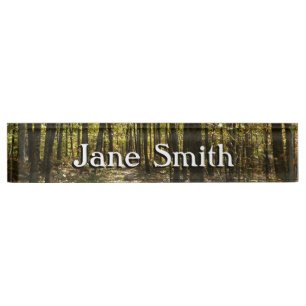 Appalachian Trail in October at Shenandoah Nameplate