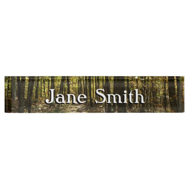 Appalachian Trail in October at Shenandoah Nameplate (Front)