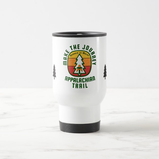 Appalachian Trail Make The Journey Travel Mug (Center)