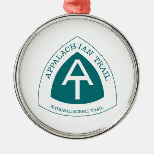 Appalachian Trail Metal Tree Decoration