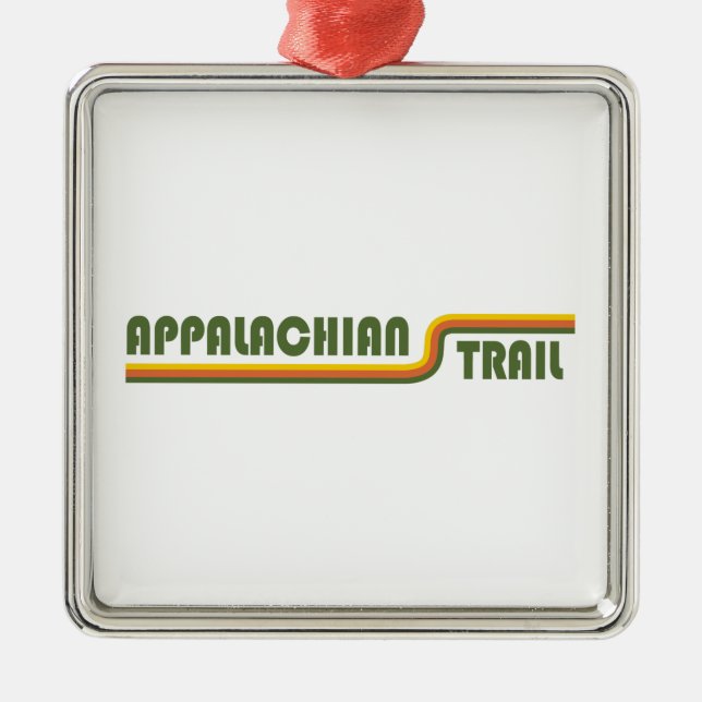Appalachian Trail Metal Tree Decoration (Front)