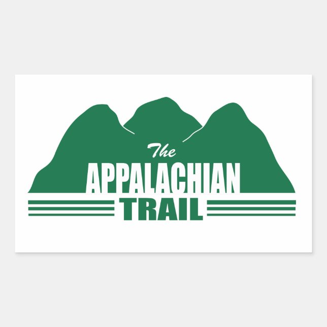 Appalachian Trail Mountain Sticker (Front)