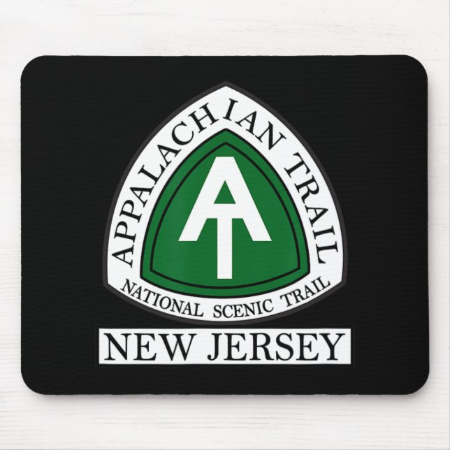 Appalachian Trail New Jersey Nj  Mouse Mat (Front)