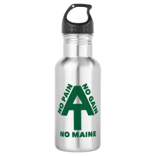 Appalachian Trail No Pain No Gain No Maine 532 Ml Water Bottle