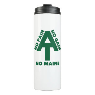 Appalachian Trail No Pain No Gain No Maine Thermal Tumbler