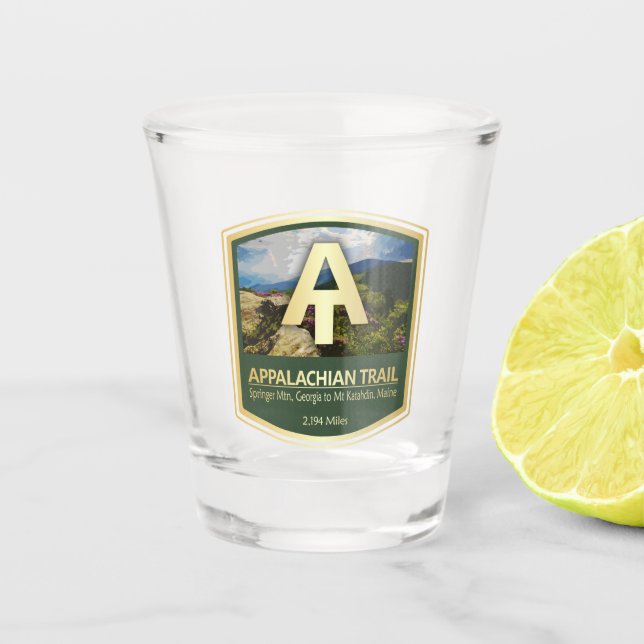 Appalachian Trail (PF) Shot Glass (Front)