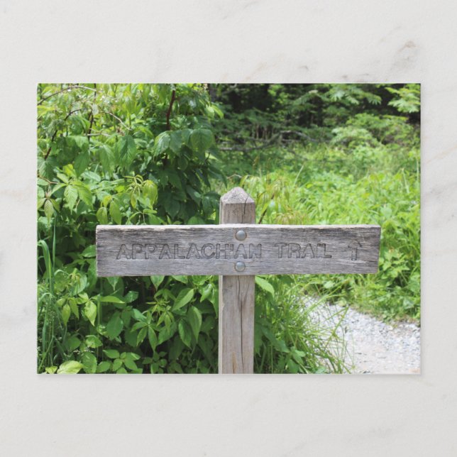 Appalachian Trail Post Card (Front)