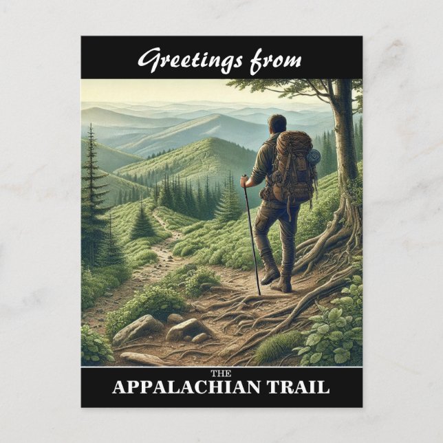 Appalachian Trail Postcard (Front)