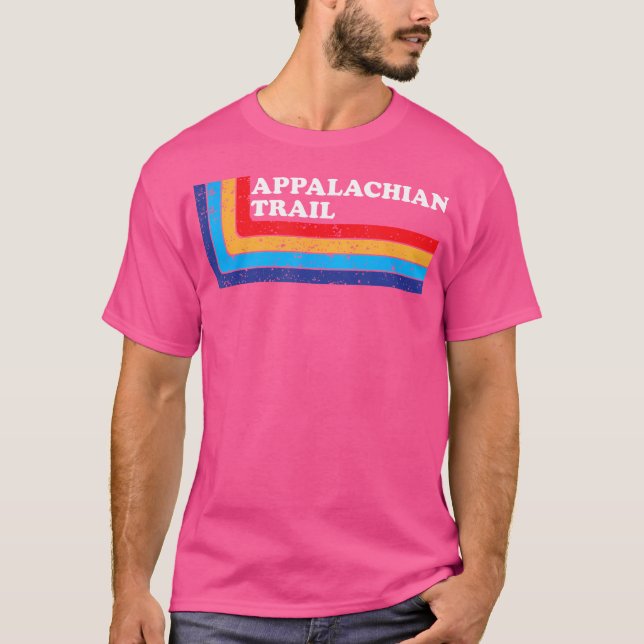 Appalachian Trail Rainbow Hiking Shirt Hiking The  (Front)