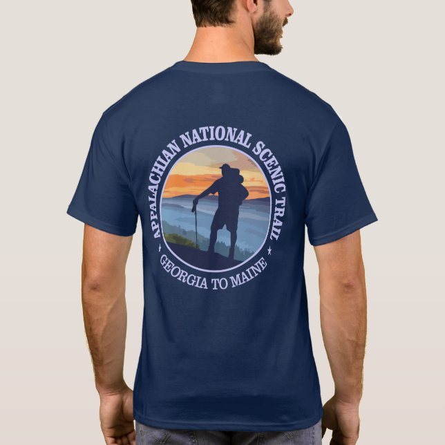 Appalachian Trail (rd)3 T-Shirt (Back)