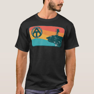 Appalachian Trail Retro Mcafee'S Knob Hiking Shirt