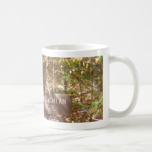appalachian trail sign pennsylvania fall coffee mug