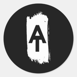 Appalachian Trail Souvenir Map Hiking Appalachia Classic Round Sticker