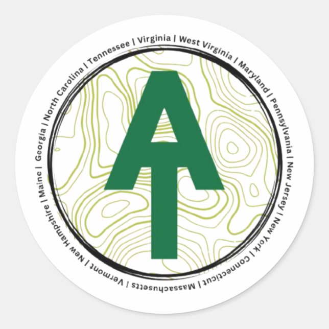 Appalachian Trail Sticker (Front)