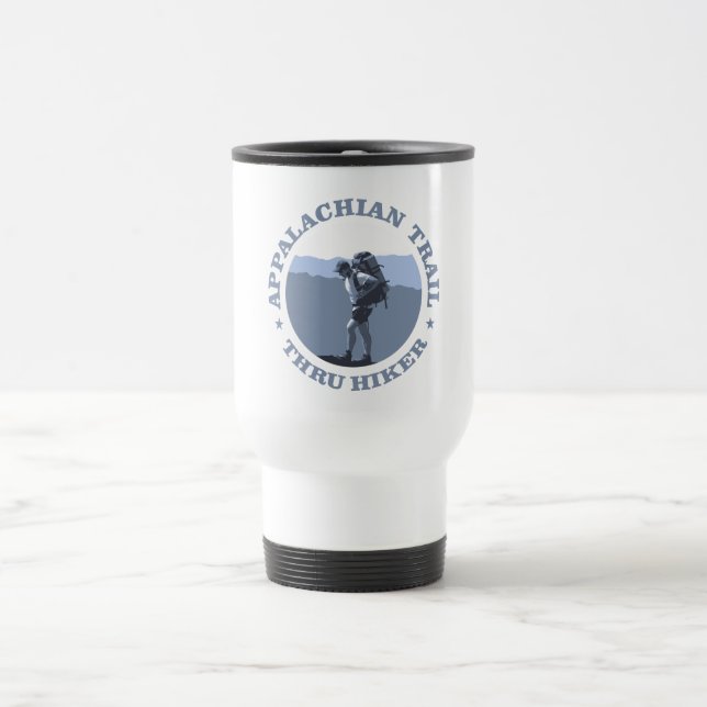 Appalachian Trail -Thru Hiker Travel Mug (Center)